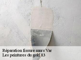 Réparation fissure murs 83 Var  Les peintures du golf 83