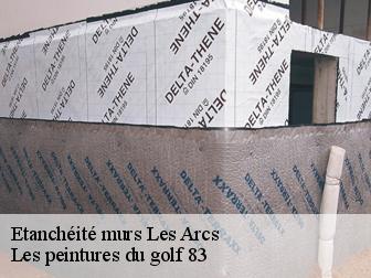 Etanchéité murs les-arcs-83460 Les peintures du golf 83