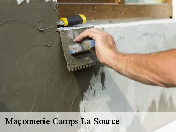 Maçonnerie  camps-la-source-83170 