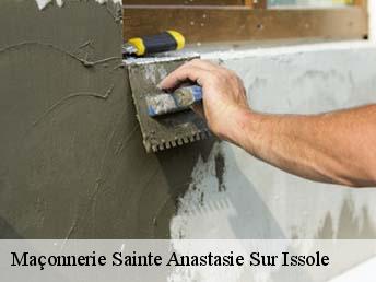 Maçonnerie  sainte-anastasie-sur-issole-83136 