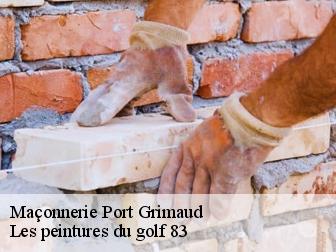 Maçonnerie port-grimaud-83310 Les peintures du golf 83
