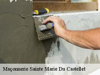 Maçonnerie  sainte-marie-du-castellet-83330 