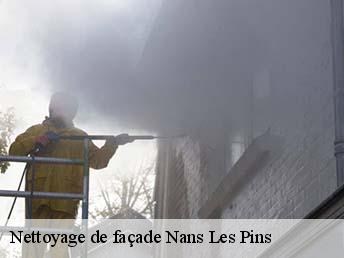 Nettoyage de façade  nans-les-pins-83860 