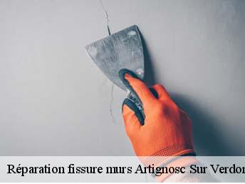 Réparation fissure murs  artignosc-sur-verdon-83630 