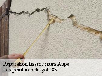 Réparation fissure murs