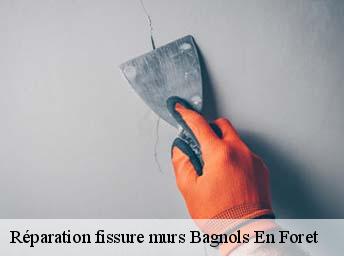 Réparation fissure murs  bagnols-en-foret-83600 