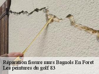 Réparation fissure murs