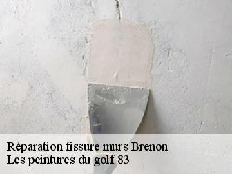 Réparation fissure murs brenon-83840 Les peintures du golf 83