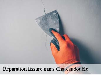 Réparation fissure murs  chateaudouble-83300 