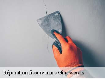 Réparation fissure murs  ginasservis-83560 