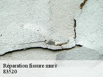 Réparation fissure murs