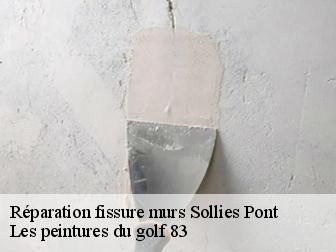 Réparation fissure murs sollies-pont-83210 Les peintures du golf 83