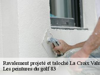 Ravalement projeté et taloché la-croix-valmer-83420 Les peintures du golf 83