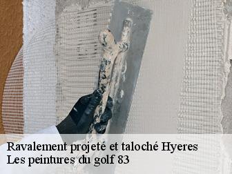 Ravalement projeté et taloché 83400