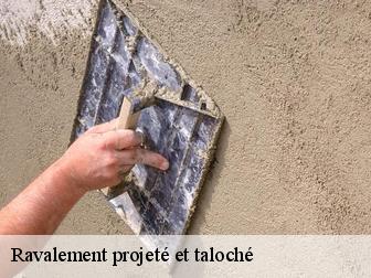Ravalement projeté et taloché 83390