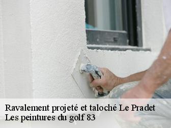 Ravalement projeté et taloché le-pradet-83220 Les peintures du golf 83