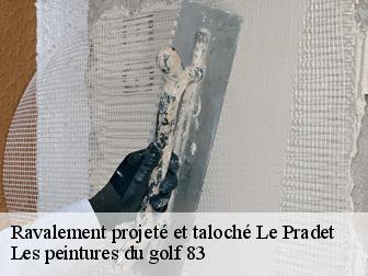 Ravalement projeté et taloché 83220