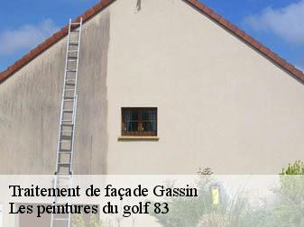 Traitement de façade gassin-83580 Les peintures du golf 83